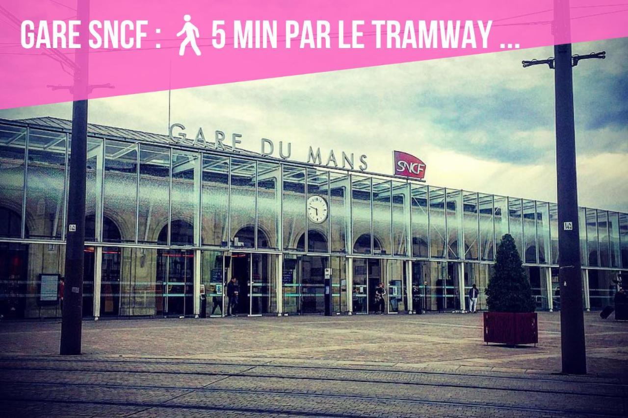 شقة Tramway 12 Jaures Cosy Proche Gare لو مان المظهر الخارجي الصورة